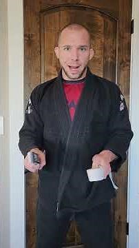 How to Tie a BJJ White Belt EASY - METHOD 2