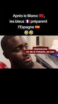 The Blues 🇫🇷 are getting ready to eat Spanish 🇪🇸 🤣 #parody #humor #football #worldcup #mbappe
