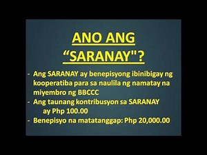 BBCCC Damayan at Saranay