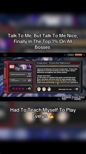Zenless Zone Zero Evelyn guide — How I reached top 1% on bosses