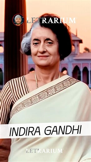 Indira Gandhi (1917-1984) fue primera ministra de la India y la única mujer en ocupar ese cargo en el país. Hija de Jawaharlal Nehru, lideró con firmeza durante más de 15 años. Se destacó por políticas de «modernización agrícola» y por su carácter decidido en momentos de crisis nacional. #citas #literatura #escritores #fblifestyle | Letrarium