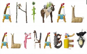 字母原来还能这么玩儿：《Animal Alphabet》