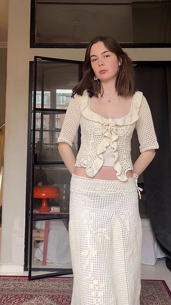 Filet Crochet Set Tutorial