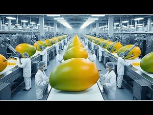 Inside the Biggest Dried Mango Factory: How Fresh Mangoes Become Chewy Golden Slices (Full Process)
