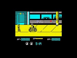 "Target Renegade" level 1 music, ZX Spectrum 128k