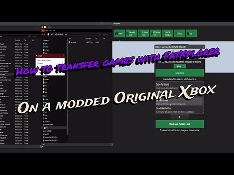 How to transfer Xbox games to a HDD using FatXplorer.
