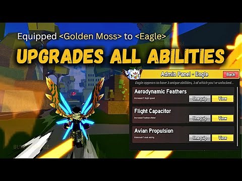 How To Get Eagle V2 Abilites Quickly & Easily In Blox Fruit