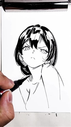 drawing eda on Instagram: "pen drawing #ink #draw #artist #artwork"