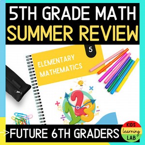 Summer MATH Packet l 5th Grade Daily Math Review l Prep Incoming 6th Graders