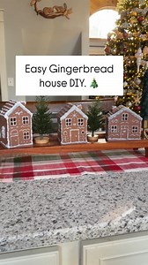 78K views · 267 reactions | Easy gingerbread DYI that you can do this...