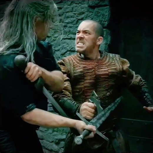 The Butcher of Blaviken: Henry Cavill’s Most Brutal Fight ⚔️ | The Witcher #shorts #thewitcher