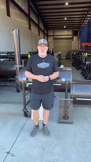 The cowboy firebox is such a grate addition on the Workhorse Pit.