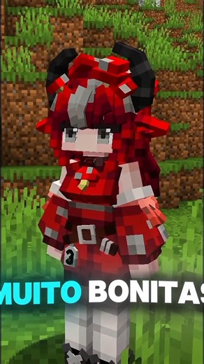 Minecraft mas os MOBS são GAROTAS FOFAS! 😳