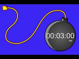 3 Minute Countdown Bomb Timer with Loud Boom Sound Alarm #timers #3minute #3minutetimer #alarm