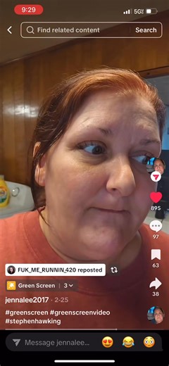 12K views · 335 reactions | I’m translating for Stephen hawking now #stephenhawking #science #genius #wtf | Jennifer Rae Albritton | Facebook