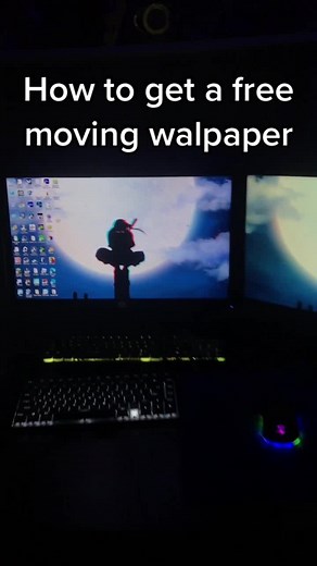How to get a free moving wallpaper #free #pc #wallpapers