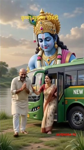 Bhai bandh bhai bandh ma ghano fer che// krishna sudama dosti#aiart#aivideo#shortsfeed🙏🙏