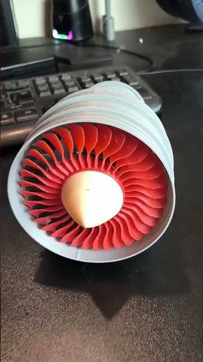 3d printed jet engine #3dprinting #bambulab #jetengine