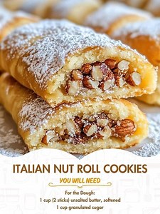 100 reactions · 22 shares | Italian Nut Roll Cookies Ingredients:...