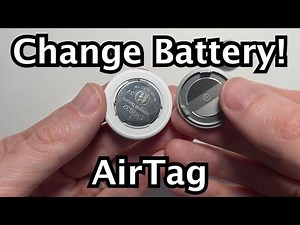 AirTag 2 / 1: How to Change Battery!