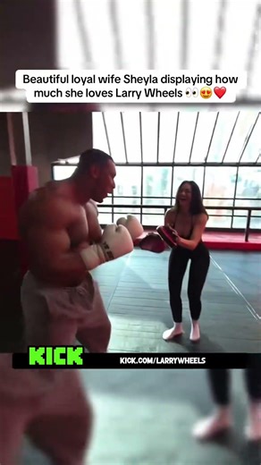 The MOMENT Larry Wheel’s wife Sheyla shows how much she LOVES HIM 👀❤️‍🩹