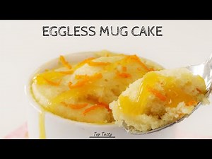 2 MINUTES ORANGE MUG CAKE RECIPE | How to make homemade mug cake in microwave