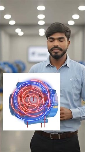 construction of three phases induction motor#linearmotors Rotor,stator,armature, auxiliary windings