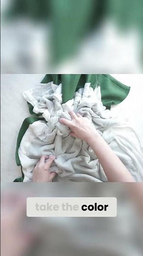 A quick run through of how I dyed this gorgeous water color tie dyed swaddle!