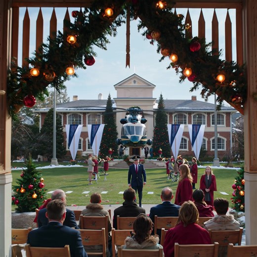 Family Dismissed Me At My Sister’s Graduation — Then The Helicopter Touched Down. Everyone Went Quiet. The lawn smelled like cut grass and old stone, the brass band testing a bright scale that ricocheted off the chapel. Programs fluttered like white birds in careful hands. I chose the last row, the shade where people who aren’t expected sit. My sister’s name—bold, italic, inevitable—was printed three times on the first page. Mine wasn’t anywhere. Behind the dais, banners snapped in the wind; in 