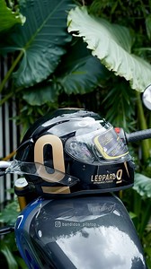 Introducing the Ridex G2 Titanium Leopard, a high-performance helmet designed for the discerning motorcyclist. Crafted with a robust titanium shell, this helmet ensures maximum protection while remaining lightweight for ultimate comfort. Its striking leopard design adds a bold, stylish flair, making a statement on every ride. Equipped with advanced ventilation, a moisture-wicking interior, and a secure, adjustable fit, the Ridex G2 Titanium Leopard offers unparalleled safety and style. Elevate y