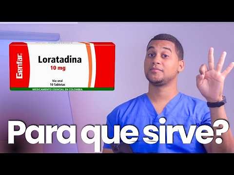 LORATADINA para que sirve la Loratadina | Y MAS!! 💊 Antihistamines, Antiallergic