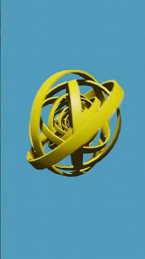 Easy Array Trick, Blender Satisfying Loop Animation Tutorial #Shorts