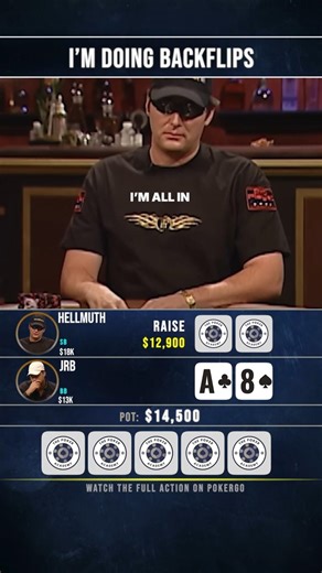 JRB vs HELLMUTH 😳