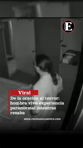 4M views · 5.4K reactions | #viral | Lo que parecía una noche normal terminó convertido en una escena de película de terror. Un hombre rezaba en su cama, como cada noche, cuando de repente su armario se abrió solo, el crucifijo cayó al suelo y varios objetos comenzaron a volar por toda la habitación. El ambiente se tornó helado, la temperatura bajó de golpe y, según relató, sentía que “algo” no quería que siguiera rezando. | Revista Encuentro | Facebook