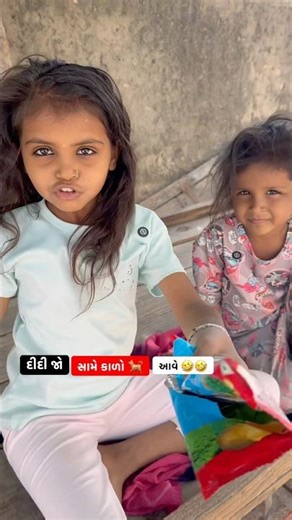 દીદી માથે ઉતારી ને કૂતરા ને નાખી દે 🤣#youtubeshorts #minivlog #trending #cute #gujaratnews #comedy