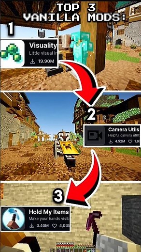 Top 3 Vanilla+ Mods That Make Minecraft Better