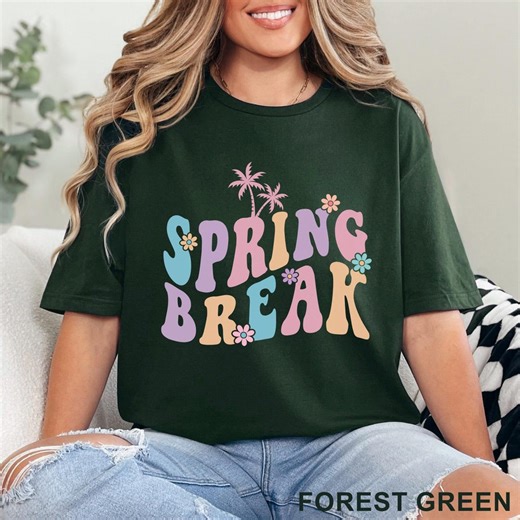 Spring Break Shirt, Spring Break Vacation Tee, Group Spring Break Trip Shirt, Matching Spring Break Holiday Shirt 655925 - Etsy
