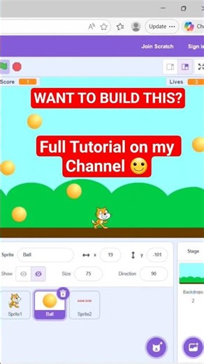 I made a DODGEBALL Game in Scratch! 🎮🔥 (Full Tutorial on Channel) #scratch