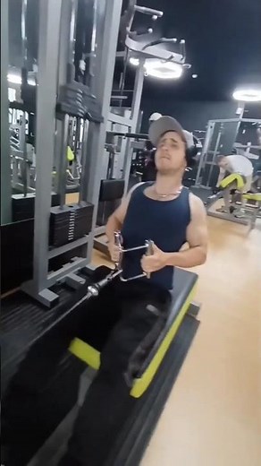 Doing Seated Cable Rows