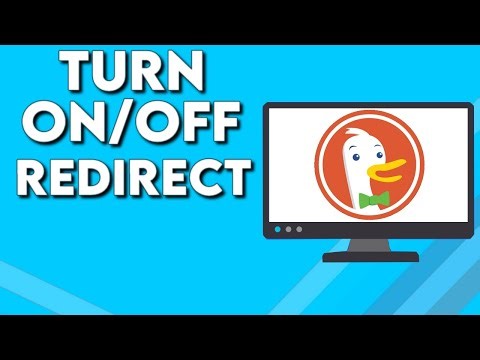 How To Turn On/Off Redirect on DuckDuckGo Browser on PC