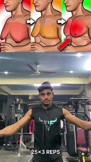 Reduce Chest Fat in 10 DaysTraining your chest muscles increases upper body strength, improves