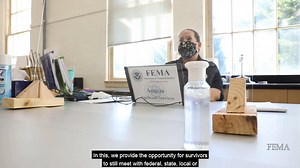 2.1K views · 64 reactions | We take the COVID-19 threat to the public and our staff seriously while responding to multiple disasters nationwide. To protect survivors during the pandemic, we modified our Disaster Resource Centers and the ways we provide response services to communities. Learn more in our latest video. | FEMA Federal Emergency Management Agency | Facebook