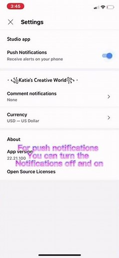 ❤️How to turn off comment notifications❤️