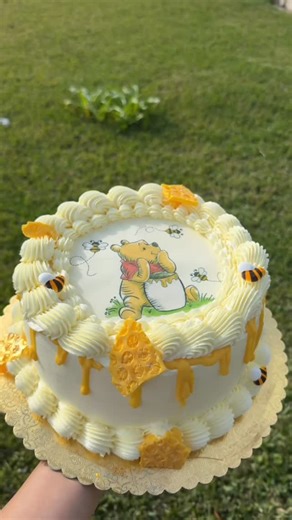 Sweetness ♥️ on Instagram: "Winnie The Pooh Cake🐝🍯 #fypage #cake #houston"