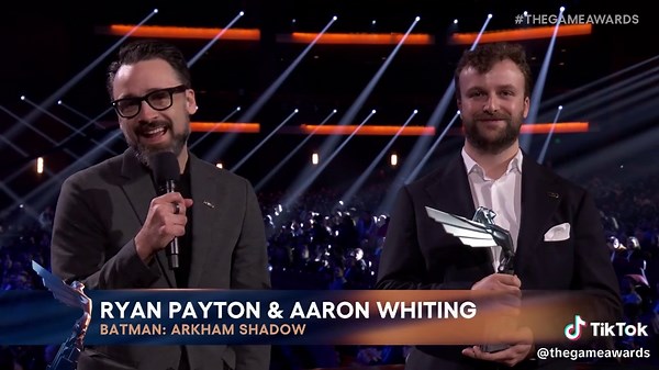 2024 - Batman: Arkham Shadow wins Best VR/AR Game at #thegameawards #videogames