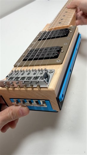 String It. Slide. Play. #guitarkit #3dprinted #guitar #3dprinting