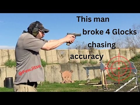 How to shoot a pistol accurately and fast; this is the way