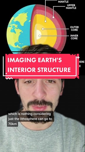 Using seismicity to image the interiors of our planet Earth #science #geotok #geology #sciencetok