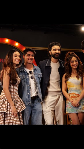 Aman on Instagram: "Link in bio for my full interview with the cast of #TheBadsOfBollywoodOnNetflix 🙌 Thank you @netflix @netflix_in @netflixgolden for making this happen!"