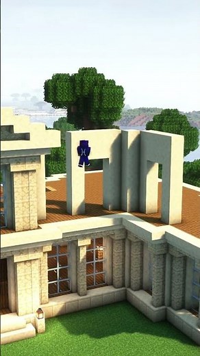 Minecraft Easy Mansion Tutorial 🏠 #minecraft